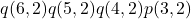 q(6,2)q(5,2)q(4,2)p(3,2)